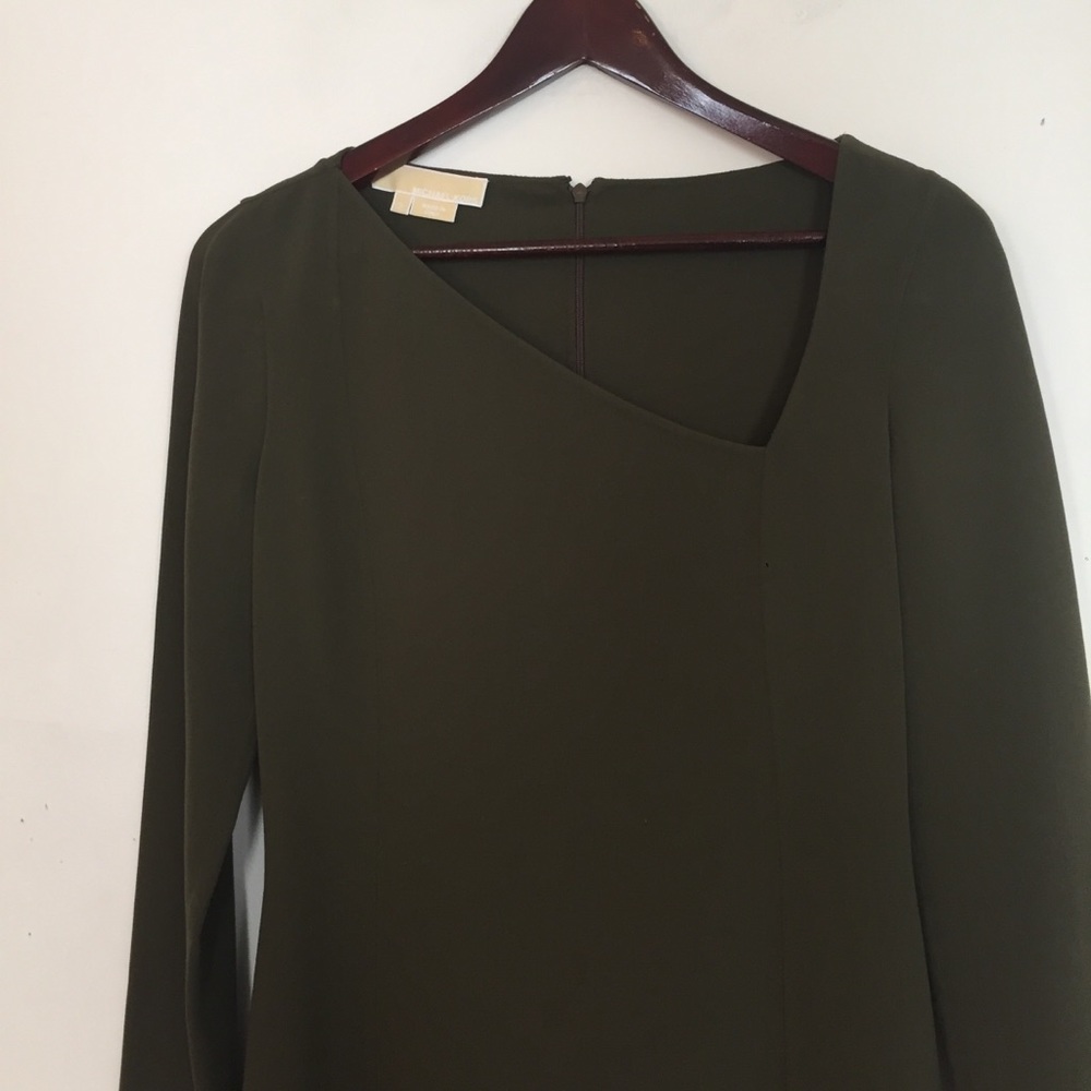 Michael Kors Asymmetrical Sheath Dress - Picture 6 of 14